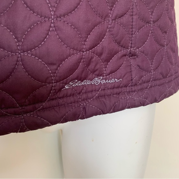 Women’s Eddie Bauer Lightweight quilted pattern Vest - Sz M - Picture 2 of 16